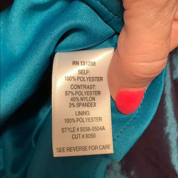 Inspire Me size 3 junior turquoise sequins - Picture 7 of 7